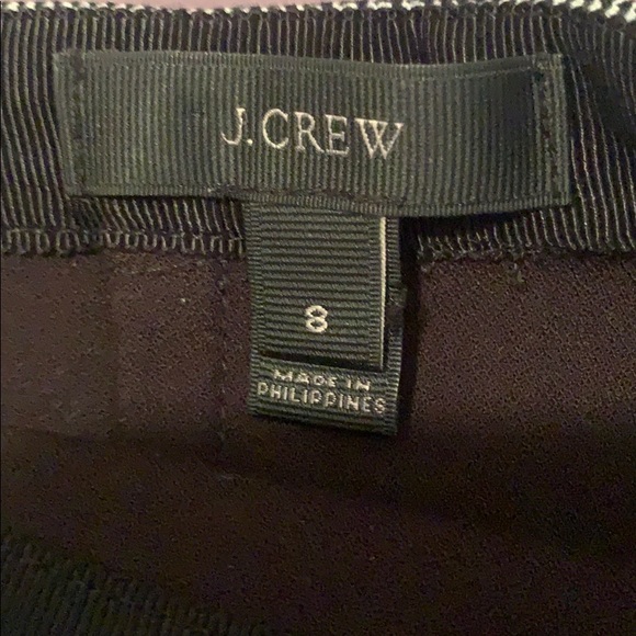J Crew houndstooth skirt. Size 8 - Picture 3 of 4